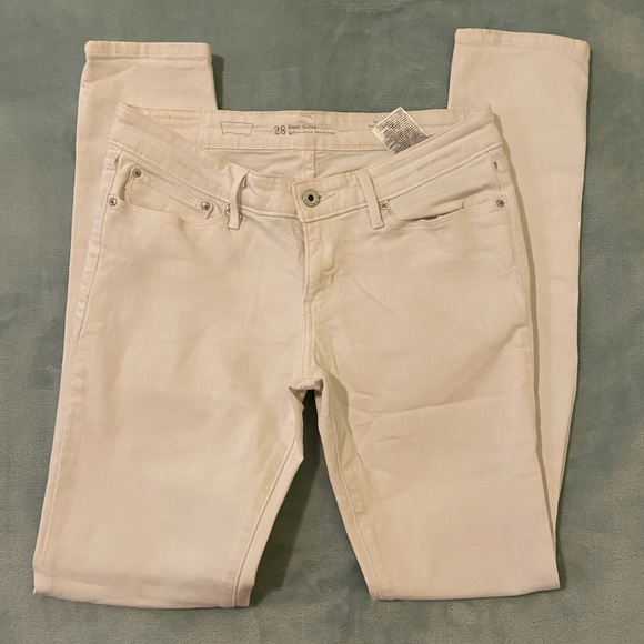 Levi’s White Demi Curve Modern Rise Skinny - Picture 2 of 7